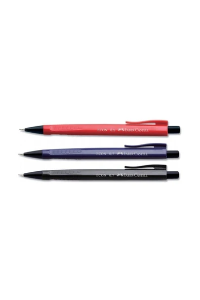 Faber Castell 3 Adet Econ Koyu Renk 0.7mm Kalem Adel.5081135110 ürün görseli 1
