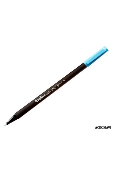 artline Supreme Fine Pen 0.4 mm Keçe Kalem Açık Mavi ürün görseli 1