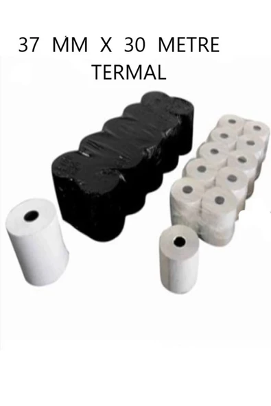 Kasetsan Termal Post Rulosu 37 Mm X 40*70 Metre ( 10 Adet ) ürün görseli 1