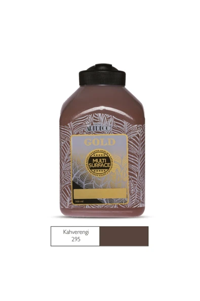 Artdeco Gold Multi Surface Akrilik Boya 500ml 295 Kahverengi ürün görseli 1