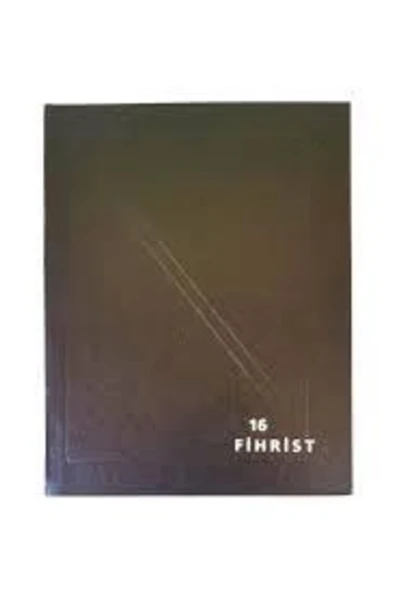 Gürpaş Ticari Fihrist 16'lı 20x28 Cilt Bezli ürün görseli 1