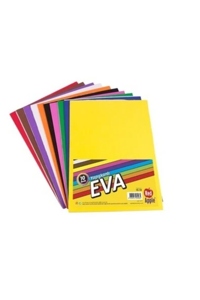 Red Apple Yapışkanlı Eva 10'lu ürün görseli 1