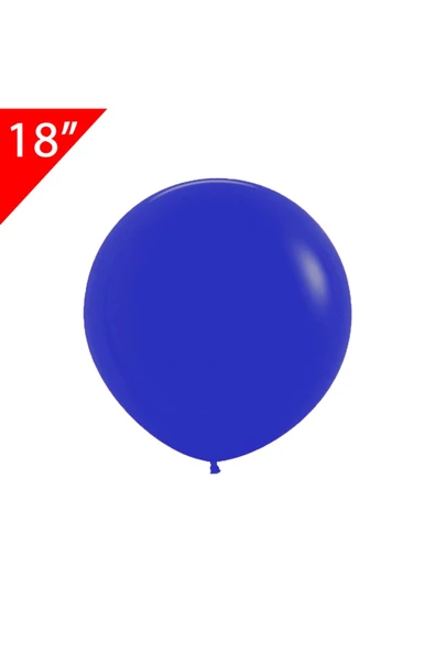 asöy 18 inç Pastel Koyu Mavi Jumbo Büyük Boy Balon 45 Cm ürün görseli 1
