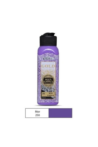 Artdeco Mor Gold Akrilik Boya 140 ml 250 P: 63024 ürün görseli 1