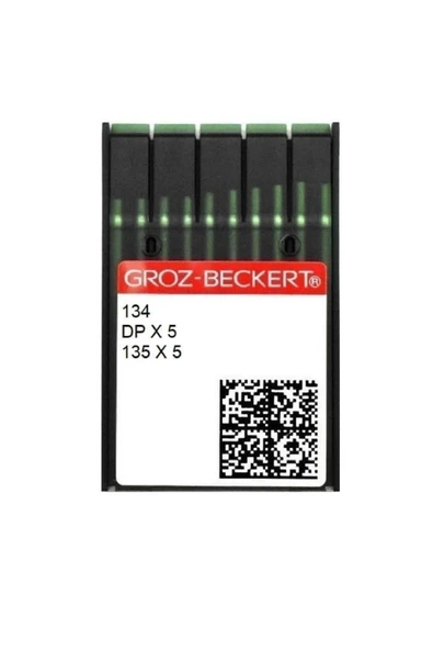 Groz Beckert Dp*5 Düz Makina Iğnesi Kalın Dip No:18 10 Adet ürün görseli 1