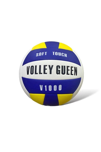 Markahit Volley Quenn Soft V 1000 Voleybol Topu Lacivert Sarı Beyaz ürün görseli 1