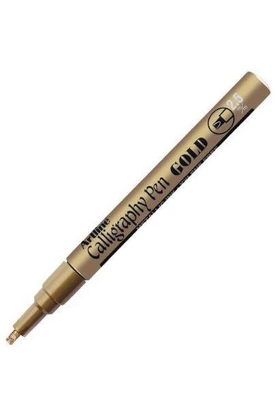 artline Kaligrafi Kalemi 2.5 Mm Kesik Uçlu Altınek993xf ürün görseli 1