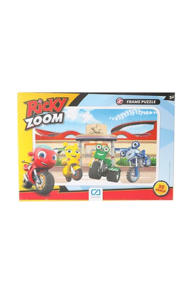 CA Games FABBATOYS Ricky Zoom Frame Puzzle 35 Parça ürün görseli 1