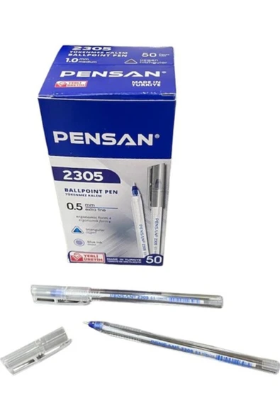Empressco 2305 Iğne Uçlu Tükenmez Kalem 0 5 mm Mavi 50 Adet ürün görseli 1
