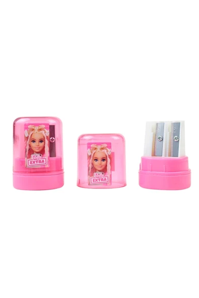 Barbie CEM BARBIE B-025317 ÇİFTLİ KALEMTRAŞ ürün görseli 1