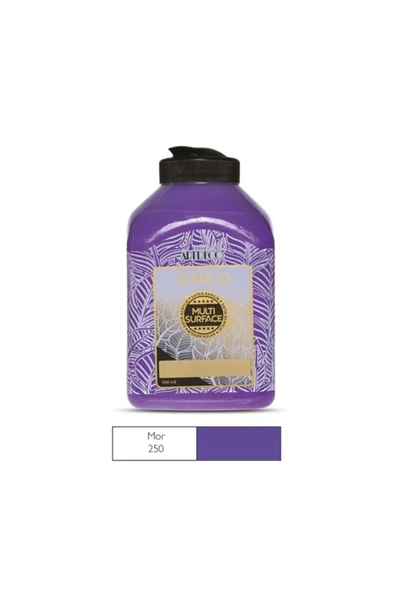 Artdeco Gold Multi Surface Akrilik Boya 500 Ml. 250 Mor ürün görseli 1