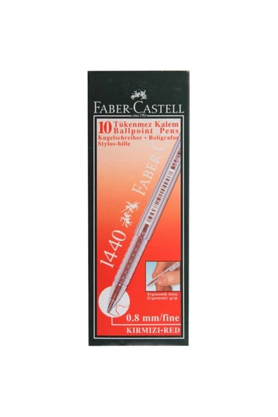 Faber Castell 1440 Tükenmez Kalem 10 Lu Paket ürün görseli 1