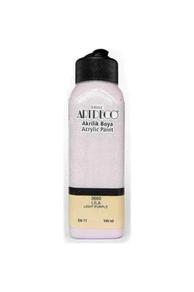 Artdeco Akrilik Boya 140 ml Lila Y-070r-3660 ürün görseli 1