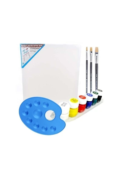 Elif İş Eğitim Resim Tuvalli Boyama Başlangıç Seti 25x35 Cm Tv.s ürün görseli 1