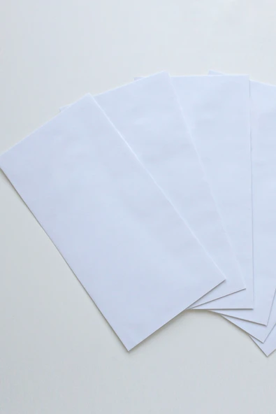 shop Diplomat Zarf 11x22 cm Beyaz 50 Adet ürün görseli 1