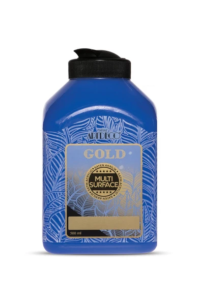 Artdeco Gold Multi Surface Saten Akrilik Boya 500ml 272 Ultramarin ürün görseli 1