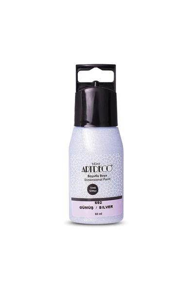 Artdeco Simli Boyutlu Boya 60 ml Gümüş 692 ürün görseli 1