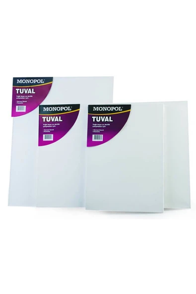 Brons Monopol Tuval 25x35 cm ürün görseli 1