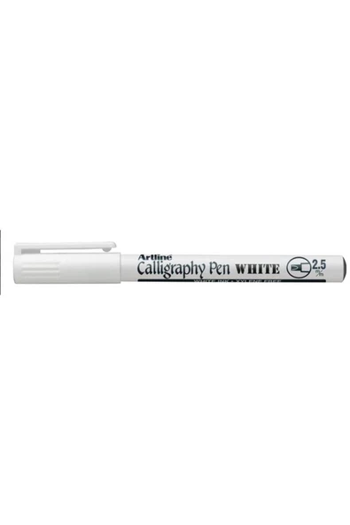 artline Marka: 993xf Beyaz Kaligrafi Kalemi 2.5 Mm Kategori: Kaligrafi Kalemi ürün görseli 1