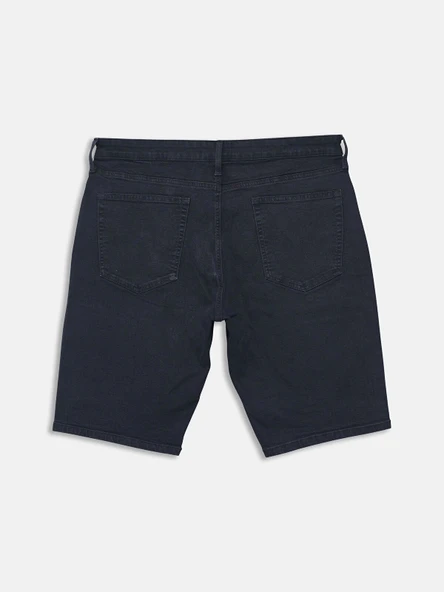 LCW Jeans Siyah Regular Fit Erkek Jean Şort - Resim 2