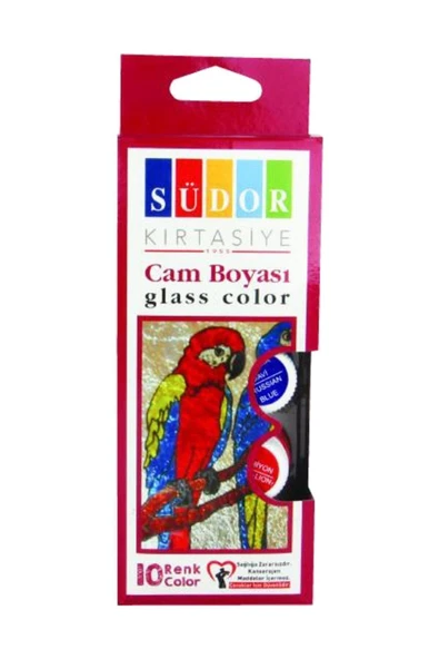 Südor Cam Boyası 10 Renk 15 ml ürün görseli 1