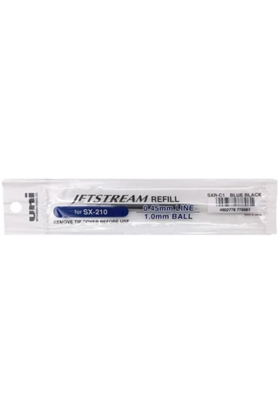 UNİ-BALL Uniball Jetstream ( 1.0 ) Kalem Yedeği (MAVİ/SİYAH) ürün görseli 1