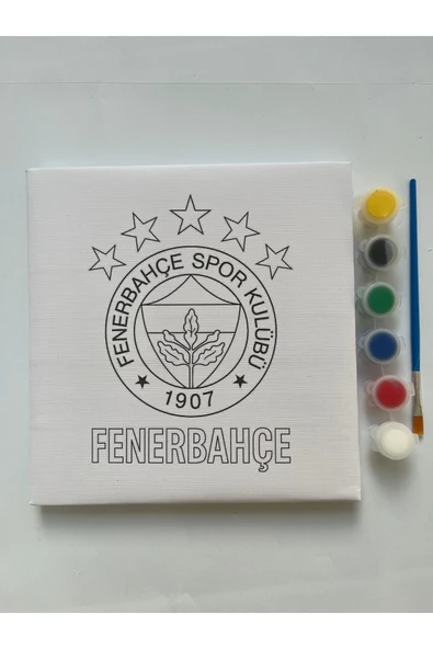 KRS DEKOR 20x20 Fenerbahçe tuval boyama seti ürün görseli 1