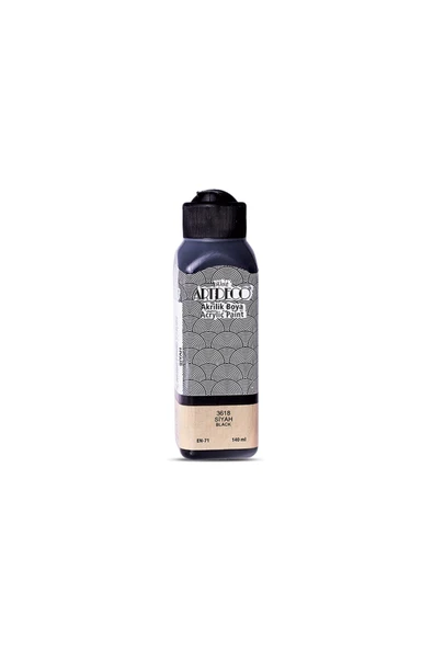 Artdeco Akrilik Boya Siyah 140ml 3618 ürün görseli 1