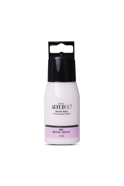 Artdeco Boyutlu Boya 60 ml Beyaz 600 ürün görseli 1