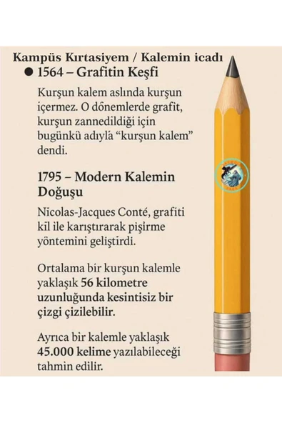 Adel 5 Adet Sarı Kurşun Kalem Klasik Metal Kalemtraş Ve Sınav Silgisi Hediyeli ürün görseli 1