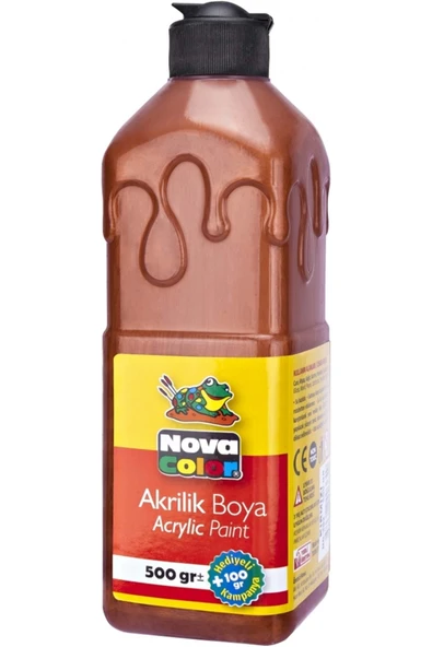 Nova Color Marka: Color Akrilik Boya 500 Ml Bakır Nc-672 Kategori: Akrilik Boya ürün görseli 1