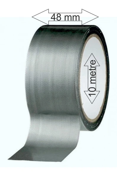 KIRTASİYEM Çadır Tamir Bandı 48mm*10 Mt Su Geçirmez ürün görseli 1