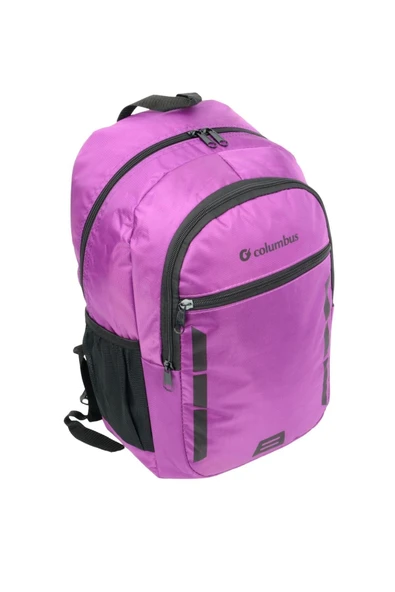 qoolbag COLUMBUS OKUL SIRT ÇANTASI. Hava geçirgen arka bölüm.Su geçirmez kumaş. ürün görseli 1