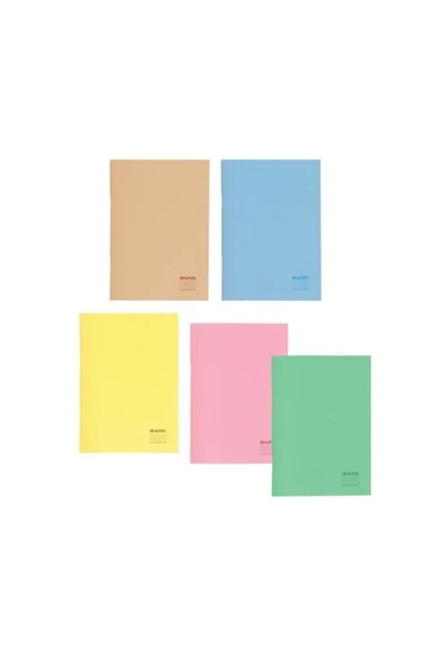 Keskin Colors Keskin Color Pastel Light A4 80 Yaprak Çizgili Defter 4'lü Set ürün görseli 1