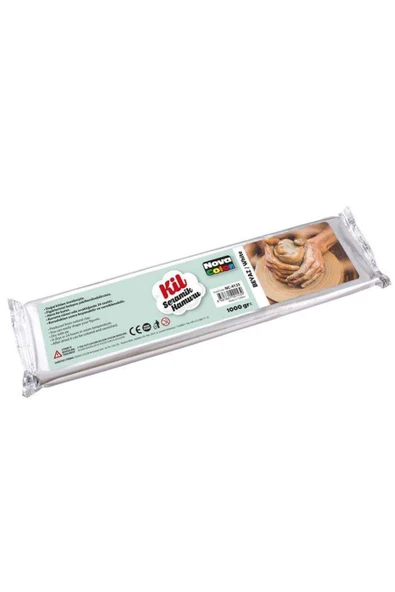 Nova Color Seramik Hamuru 1000 g Beyaz ürün görseli 1