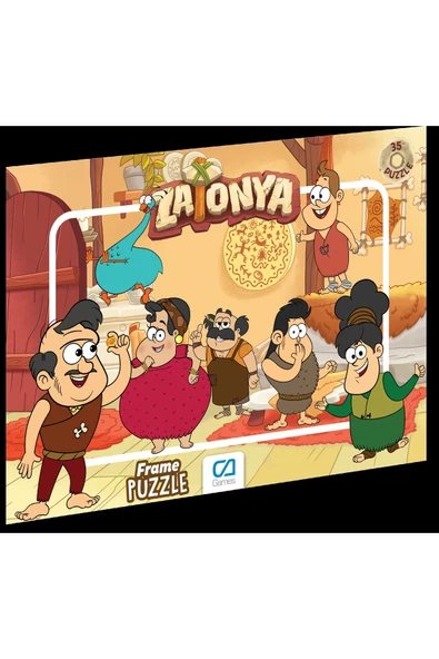 Ca Oyuncak Zatonya Frame Puzzle 35 Parça ürün görseli 1