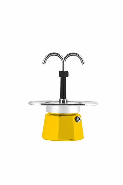 Bialetti Set Mini Express Sarı Mokapot ürün görseli 1