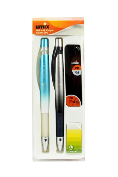 Umix U-Shine Mekanik Kurşun Kalem Seti 0,7mm ürün görseli 1