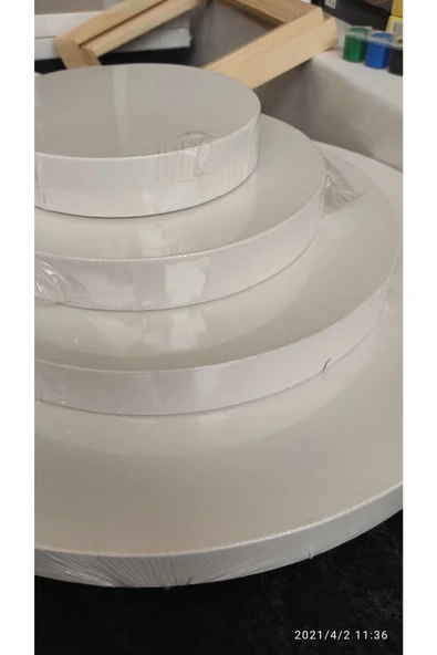 tuval shop 30 Cm Daire Tuval - Resim 8