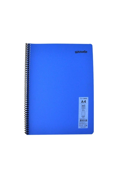 Umur Mynote Flex Neon Defter A4 60 Yp Çizgili - Mavi ürün görseli 1