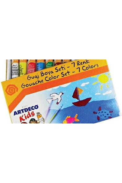 Artdeco Guaj Boya Seti 7*6ml ürün görseli 1
