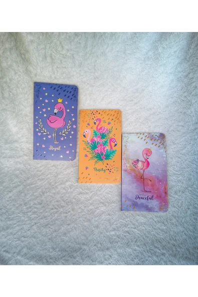 Sincap store Lilamor Tasarım Defter (3 Adet Çizgili ) ürün görseli 1