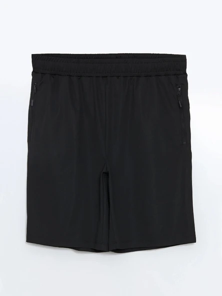 XSIDE ACTIVE Siyah Slim Fit Erkek Spor Şort - Resim 5