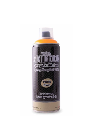 Artdeco Akrilik Sprey Boya 400 ML Turuncu Y-400-250 ürün görseli 1