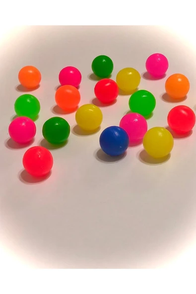 burak toys 32mm Zıpzıp Top -6 Adet Rengarenk Zıplayan Toplar ürün görseli 1