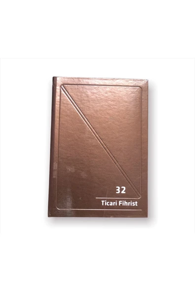 GÜRMAT 16*23 Cilt Bezli 32’li Ticari Fihrist ürün görseli 1