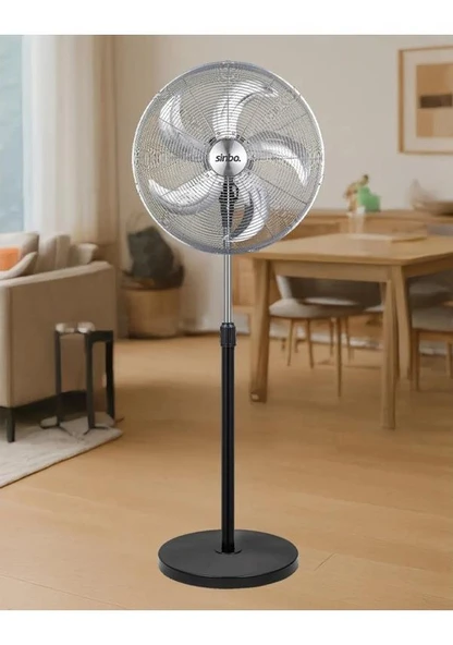 Sinbo SF-6792 Ayaklı Vantilatör 20 İnç 130W Endüstriyel Fan 3 Kademeli Sessiz Güçlü 360 Ayarlanabilir ürün görseli 1