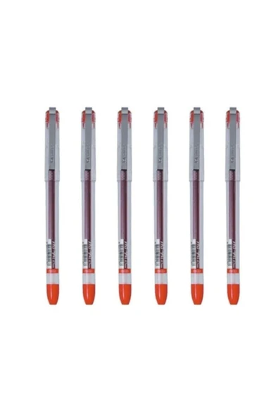 Dong-A My-gel Iğne Uçlu Kalem Kırmızı 0,5 Mm. 6 Adet ürün görseli 1