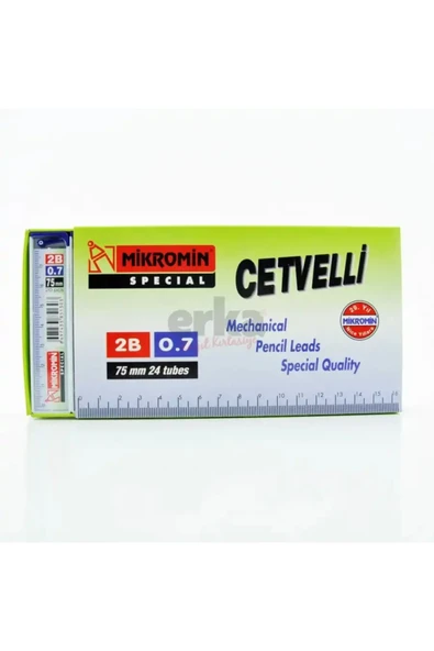 Mikro Min Cetvelli 2b 75 Mm 0.7 Mm M-750 - 24lü Paket ürün görseli 1