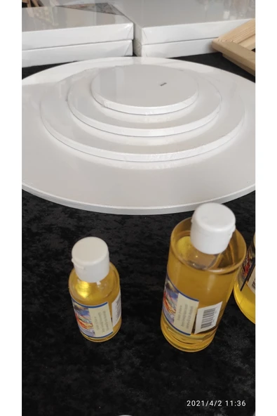 tuval shop 30 Cm Daire Tuval - Resim 7